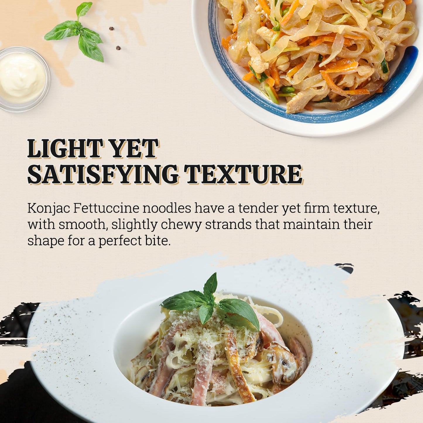 52USA Konjac Shirataki Noodle, Fettuccine, Low Carb Pasta 52.8 Oz (1500 g), Keto and Paleo Friendly, Sugar Free, Vegan, Gluten F