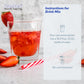 Gramzero 2Go Sticks - Strawberry, Zero Calorie Sugar Free Drink Mix, Stevia Sweetened, Great For Nutrition Club Loaded Tea To Go