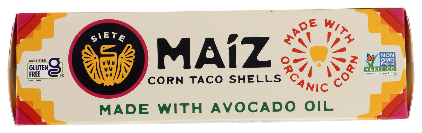 Siete Family Foods Corn Taco Shells  5.5 Oz
