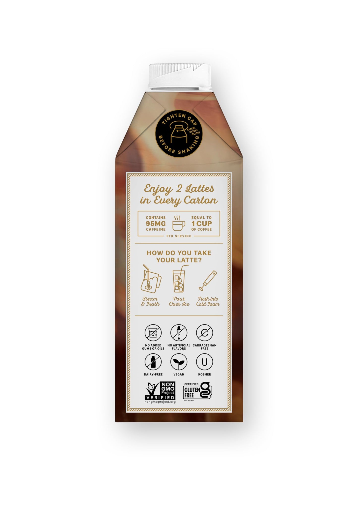 Elmhurst 1925, Pistachio Crme Latte, Vegan, 25.4 Ounce (Pack Of 6)