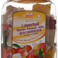 Jin Jin Assorted Fruit Coconut Candy Lychee Mango Peach And Grape Jelly Cups 52.9 Ounce Container