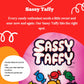 Taffy Town Saltwater Taffy- Pumpkin Pie | Gourmet Taffy| Nougat-Style Candy| Soft & Delicious| Sumer Snack Treats| Party Good Ca