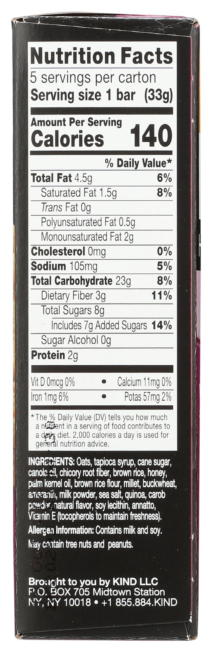Kind Healthy Grains Salted Caramel Drizzled Bars, Gluten Free, 5.8 Ounces (Pack Of 8)
