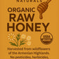16oz- Glass Jar HyeLands Naturals USDA Organic Raw Wildflower Honey from the highlands of Armenia- NO Pesticides, NO Preservati