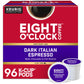 Eight O Clock Coffee Dark Italian Roast Single-Serve Keurig K-Cup Pods, Medium Roast Coffee Pods, 96 Count