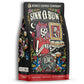 Bones Coffee Company Sinn O Bun Ground Coffee Beans, Cinnamon Roll Flavor, Low Acid Flavored Coffee, Made with Arabica Coffee