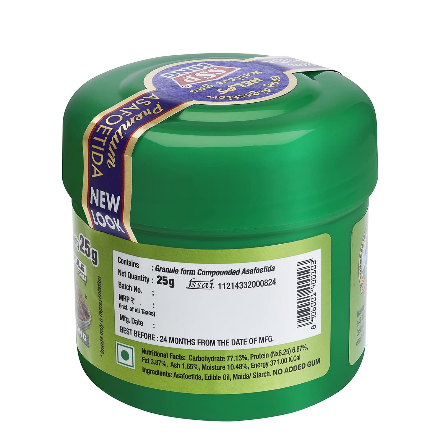 Ssp Crystal Asafoetida(Hing) (25G) - Classic Choice Comes In Granules Form