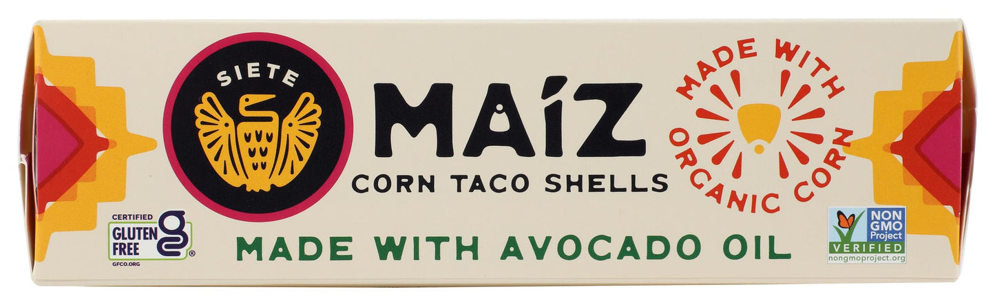 Siete Family Foods Corn Taco Shells  5.5 Oz