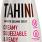 Mighty Sesame, Organic, Fine Sesame Tahini, 10.9Oz, Squeezable Bottle, Gluten Free, Ready To Use!