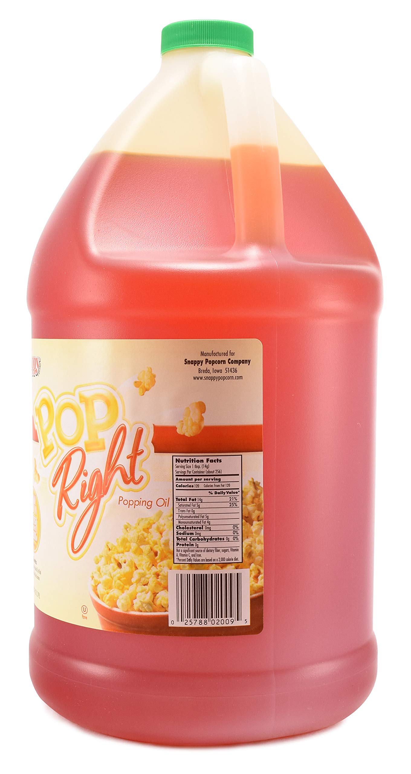 SNAPPY Popcorn Oil, 1 Gallon, 9 Pound (Pack of 1)