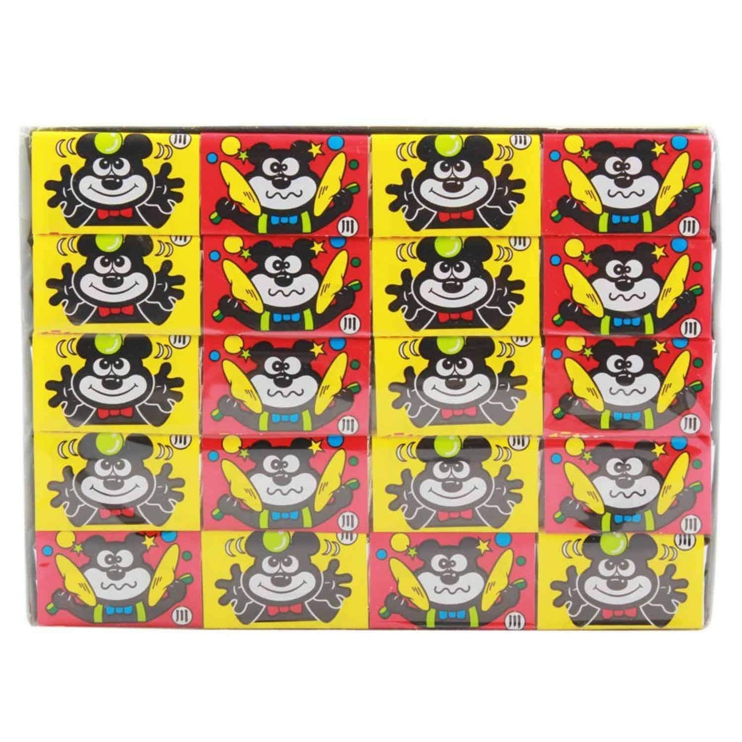 Marukawa Tattoo Fusen Strawberry Flavored Bubble Gums 5 Boxes (60 Pieces) - 8.89 Oz