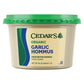 Cedars Organic Garlic Hummus