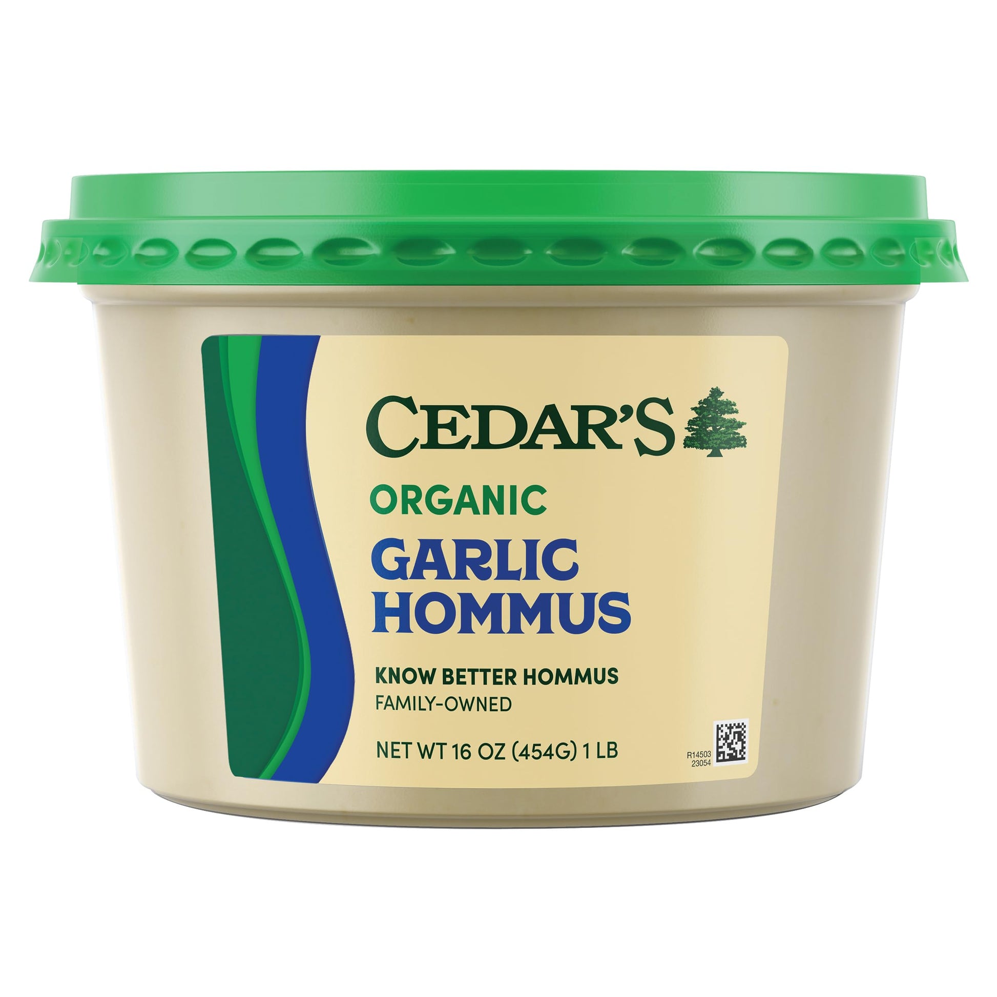 Cedars Organic Garlic Hummus