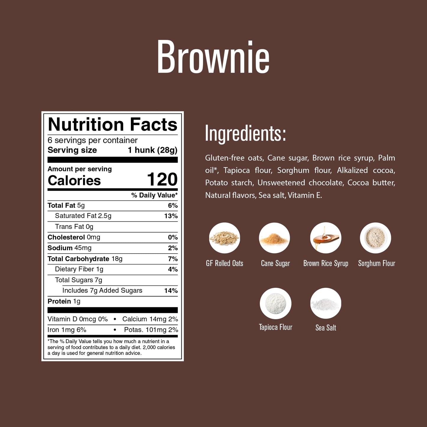 Heavenly Hunks Brownie 6Oz (6 Pack)