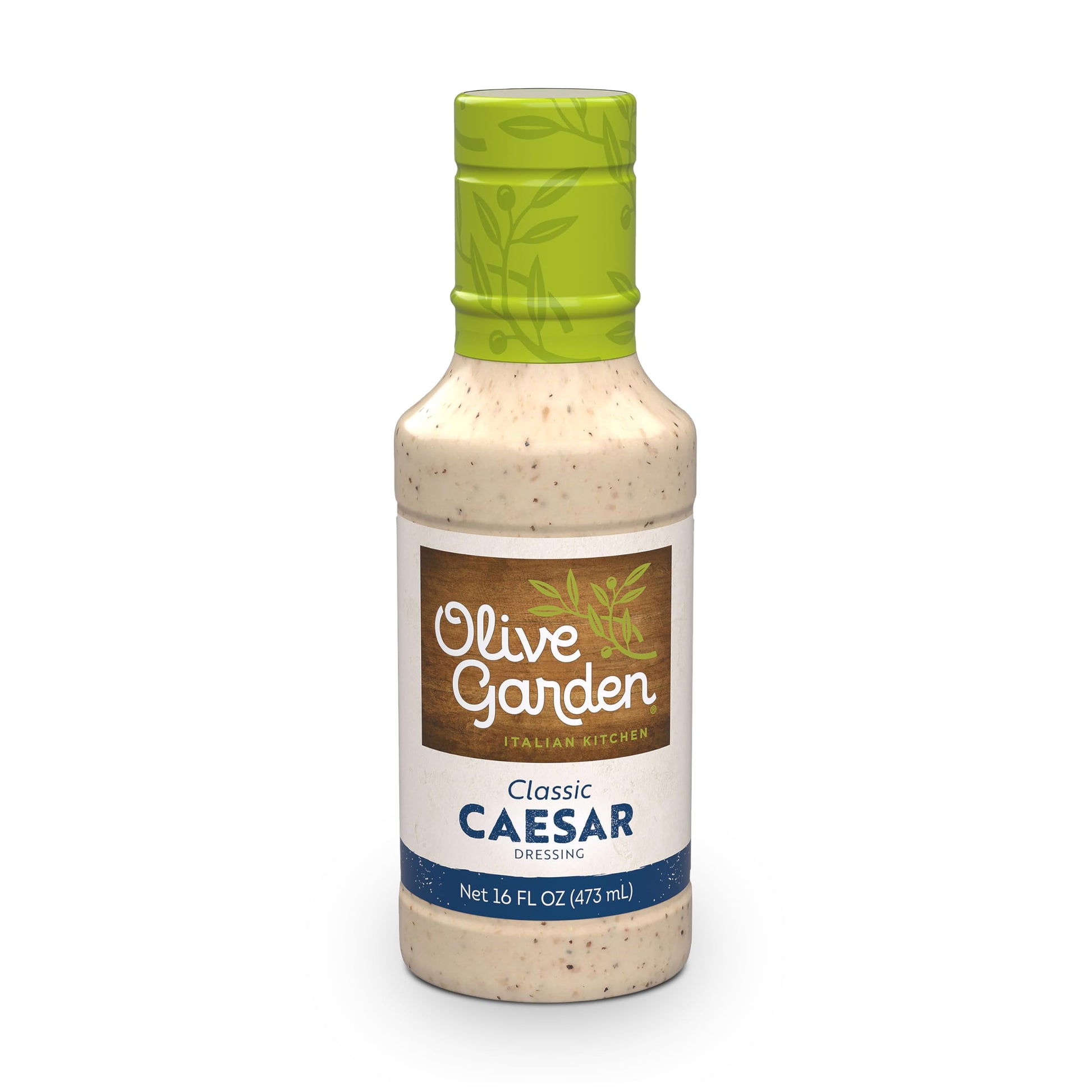 Olive Garden Classic Caesar Dressing  16 Fl. Oz.  Made With Parmesan Cheese  Spices  Red Beverage-Inspired Vinegar And Lemon  Perfect Chicken Marinade  Sandwich Spread Or Salad Dressing