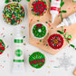 Sweets Indeed, Christmas Frosting Kit plus Sprinkles, 3 Frosting Tubes, 2.5 ounces Sprinkes, 4 nozzles, 11.31 ounces, Perfect fo