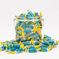 Blue Raspberry Jolly Rancher Hard Candy Original Flavor 1 Lb - Bulk Bag, Individually Wrapped (74 Pieces)