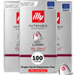 Illy Aluminum Espresso compact pieces - Intenso Lungo Roast Coffee - 10 Count Pack - Compatible with Nespresso Machines