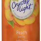 Crystal Light Peach Tea Drink Mix (36 Pitcher Packets, 6 Canisters Of 6)