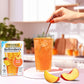 NEW Twinings Peach Mango Refreshers  Herbal Tea Instant Beverage with Real Peach Fruit Bits  5 Count (Pack of 6)  Caf? Style  No Artificial Sweeteners  Naturally Caffeine-Free Refreshment  30 Packets
