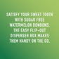 Swiss Imports Sugar Free Bonbons Hard Candy Drops Bocca Box, Watermelon, 200 Individually Wrapped Pieces, 500G/17.6Oz