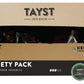 Tayst Coffee Pods Variety Pack, K Cups Compatible, Sustainable, 100 Count, Brown