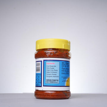 Guru Lime Pickle/Lemon Pickle/Khatta Nimbu Achar Home Made Healthy ||South Indian Pickle, 300Gm Jar Pack