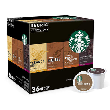 Starbucks Single-Serve Coffee K-Cup Variety Pack, Carton Of 36