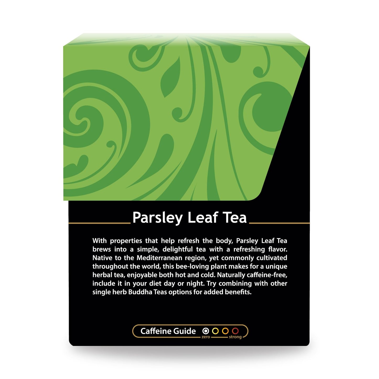 Buddha Teas Organic Parsley Tea - OU Kosher, USDA Organic, CCOF Organic, 18 Bleach-Free Tea Bags