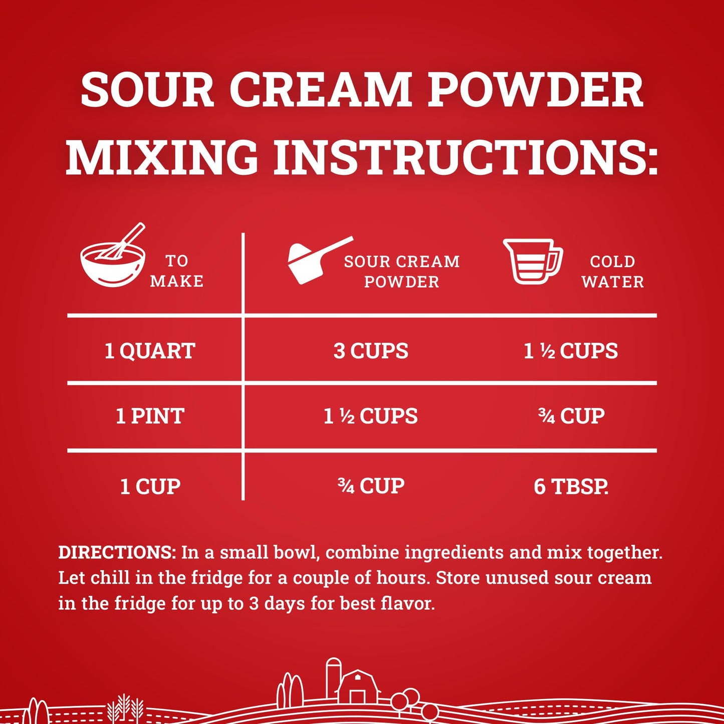 Hoosier Hill Farm Sour Cream Powder, 25LB (Pack of 1)