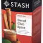 Stash Decaf Chai Spice Tea, Tea , 18 Ct