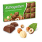 Schogetten Alpine Milk Chocolate with Hazelnuts Bar, 100g/3.52oz, Pack of 2
