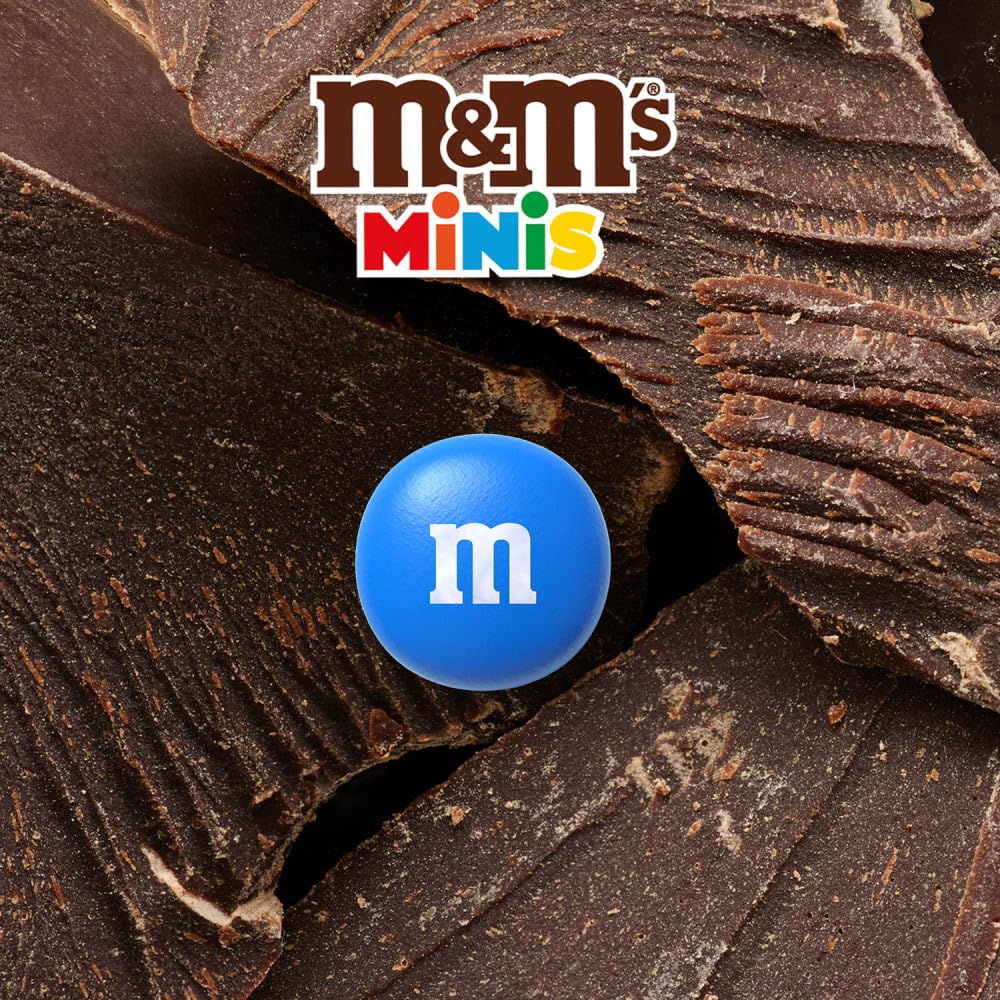 M&MS Milk Chocolate MINIS Size Candy 1.77-Ounce Tube 24-Count