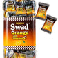 Swad Orange Candy enriched with Vitamin C | Flavored Sugar Easter Candy | Orange Bite | 150 Toffee Jar