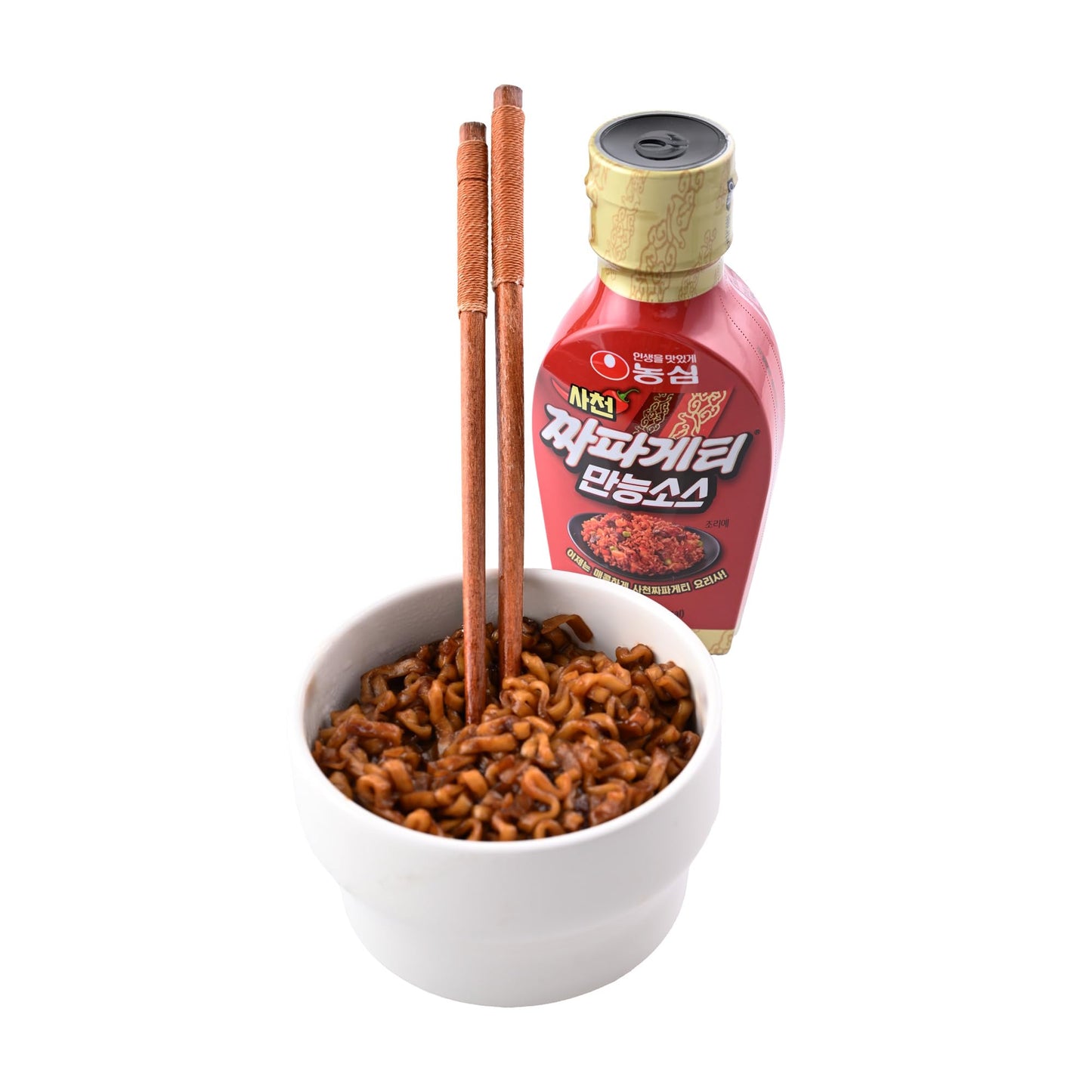 Korean Chapa-Getti Sauce  - Multi-Purpose Black Bean Sauce For Barbecue, Stir-Fry, Noodles, And Rice - Authentic Korean Flav