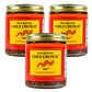 Chile Crunch Spicy Condiment - All Natural Hot Chile Crunch - 3 Jars, 8 Ounce Each