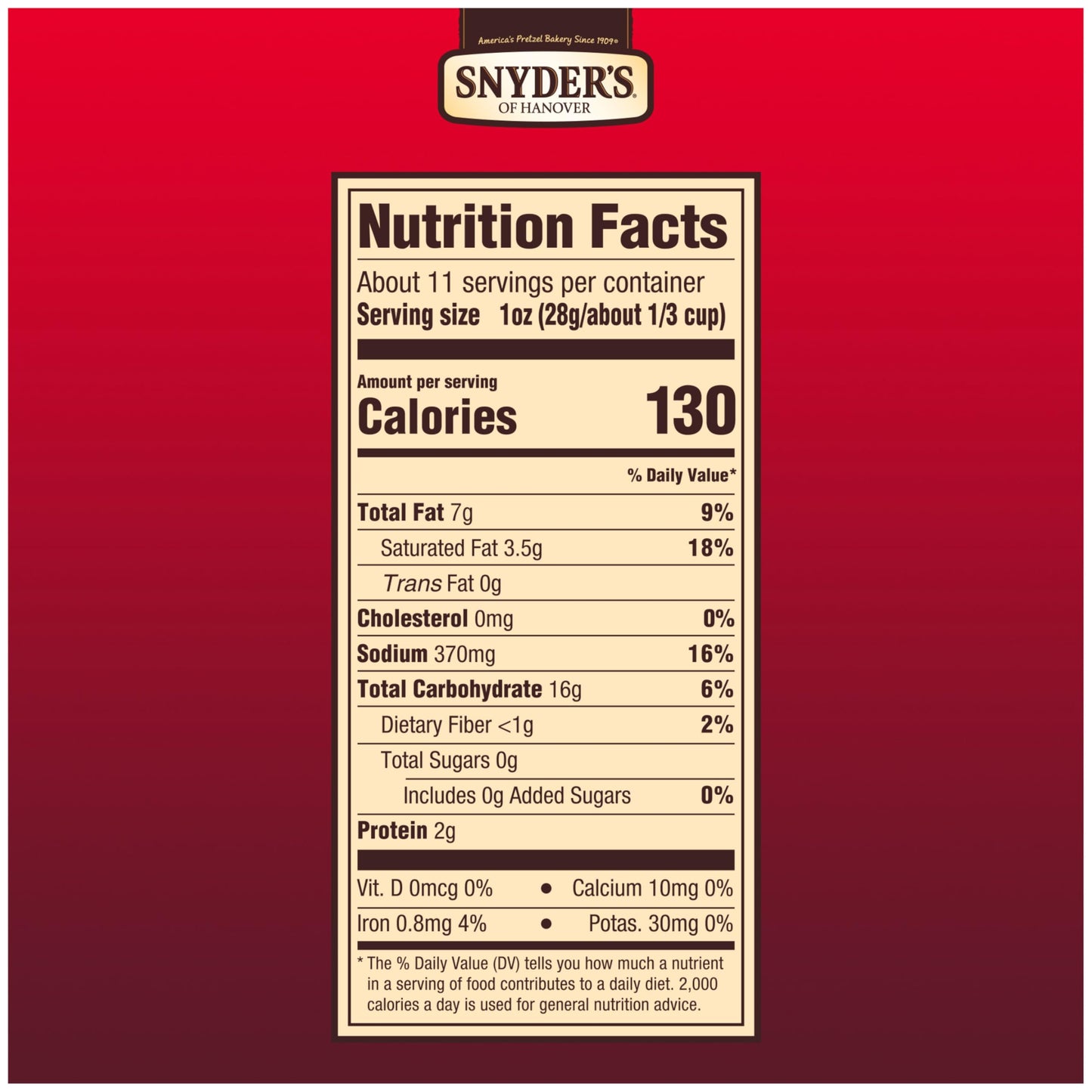Snyder'S Of Hanover Pretzel Pieces, Hot Buffalo Wing, 11.25 Oz