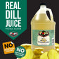 Pops Pepper Patch Pickle Elixir – Dill Pickle Brine For Leg Cramps - Made From Real Dill Juice - No Artificial Colors Or Flavors - Aids In Hydration - 1 Gallon