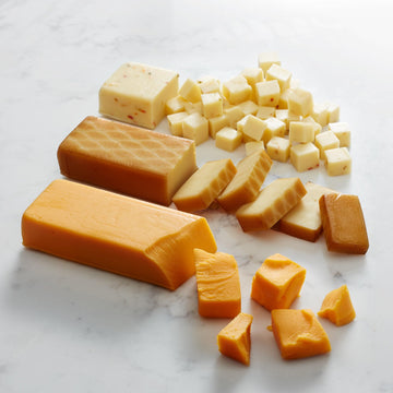 Hickory Farms Cheddar Cheese Variety Sampler - 3 Pack | Gourmet Charcuterie Variety, Perfect For Charcuterie Boards