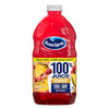 Ocean Spray 100% Juice Cranberry Pineapple Blend, 64 Fl Oz Bottle, Pack of 8