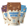 Muddy Bites Waffle Cone Snacks Bite Sized Chocolate Filled Waffle Cones For Snack Or Dessert, Ice Cream Topping, Premium Chocola