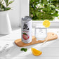 CHI FOREST White Peach Sparkling Water, 0 Calories and 0 Suger Flavored Bubbly Water, 11.16 Fl oz, Pack of 24