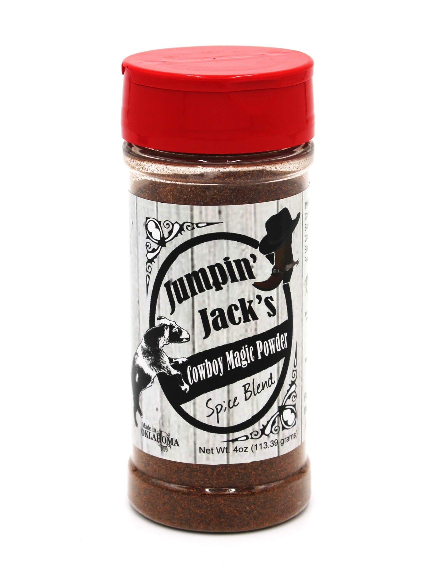Deep Fork Jumpin Jacks Cowboy Magic Powder - All Natural Gourmet Specialty Chili Coffee Spice Blend - Flavorful Southwest Season