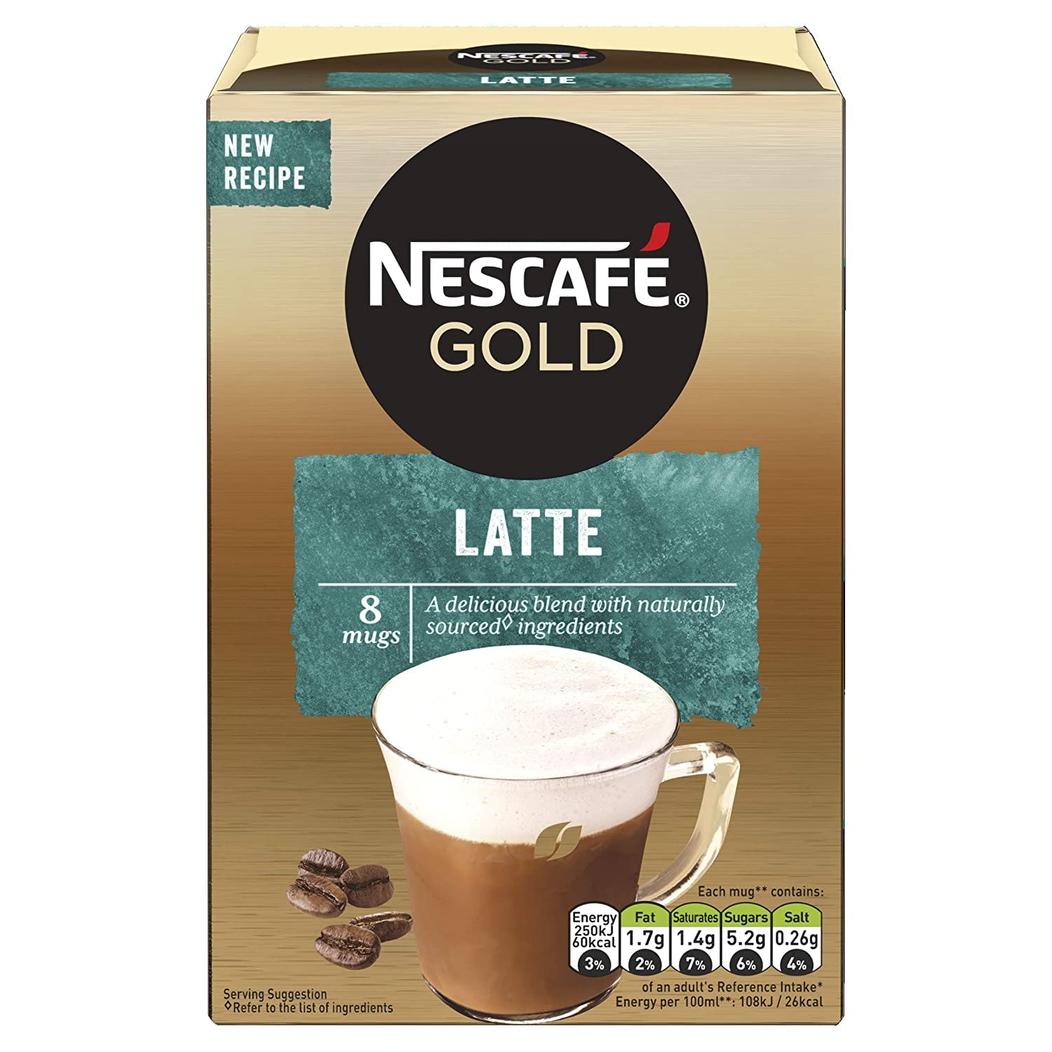 Nescaf   Gold Latte Coffee Sachets