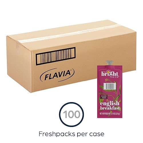 FLAVIA English Breakfast Tea, 100 Count, Model B507, For Use with FLAVIA Brewing Systems
