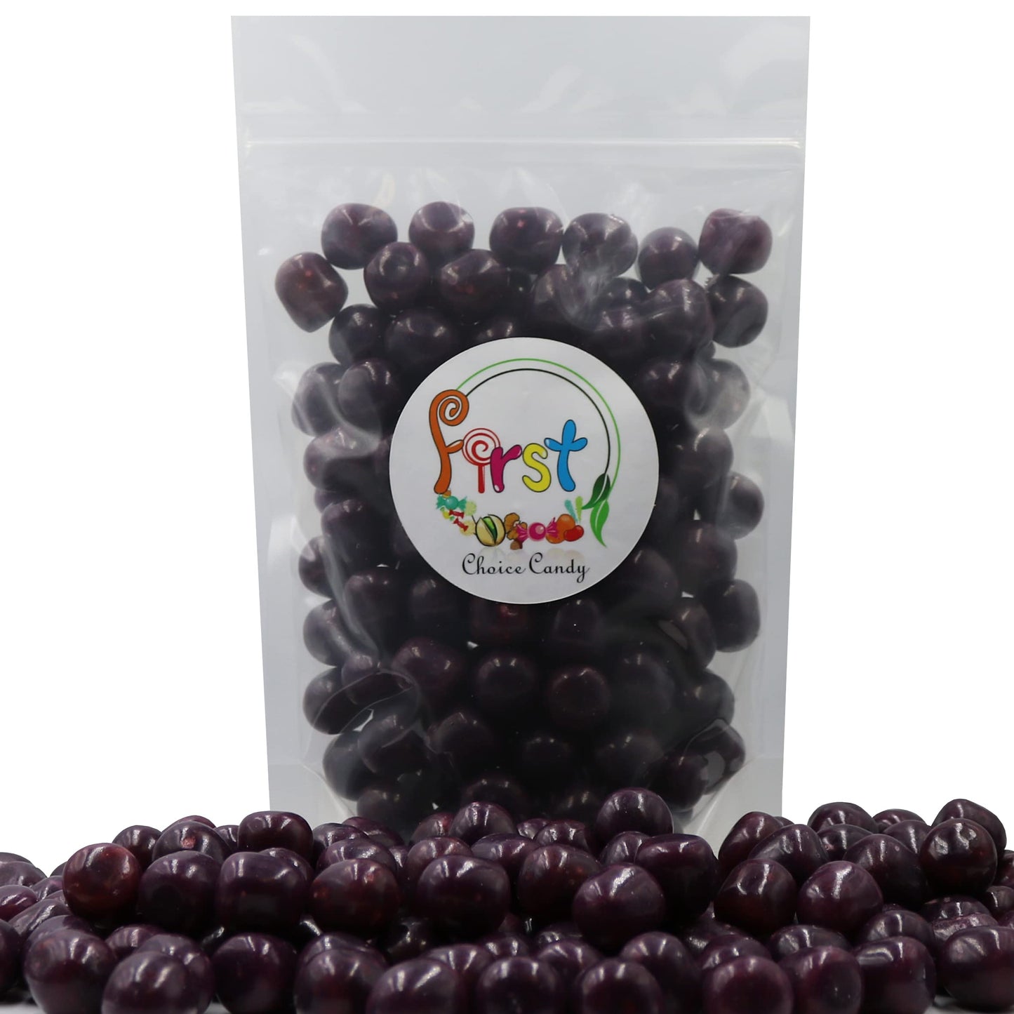 Sour Chewy Fruit Candy Balls (Purple Grape, 5 Pound)