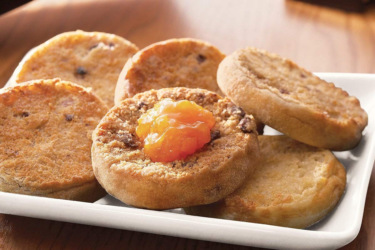 Wolferman's Traditional English Muffin Sampler, English Breakfast, Gift Basket Item, Breakfast Nook