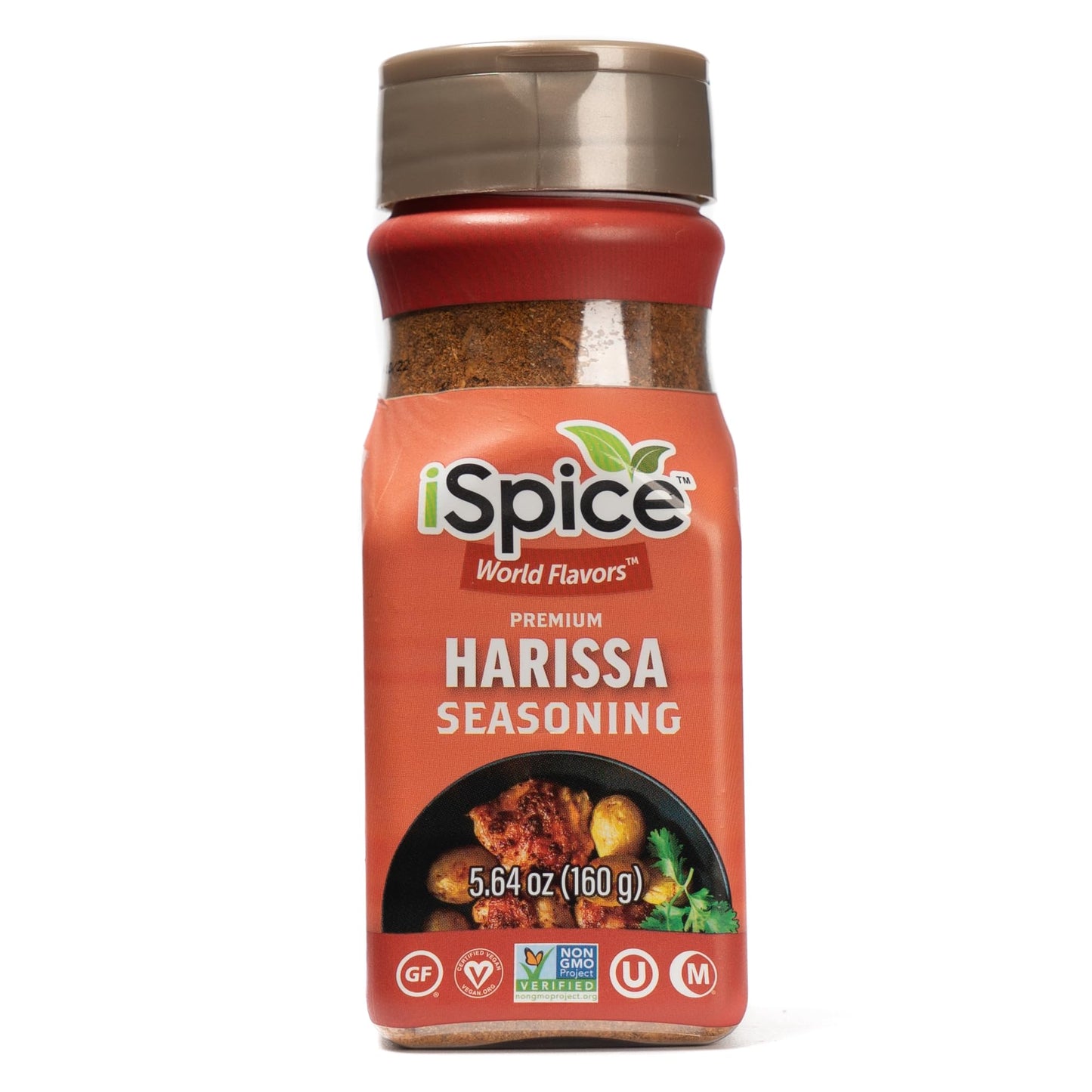 iSpice Harissa Seasoning Blend - All Natural, Ready to Use, 5.64 Ounce