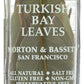 Morton & Bassett Turkish Bay Leaves, 0.1 Ounce, Perfect for Cooking, Pack of 1