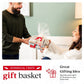 Davids Cookies Get Well Soon Cookie Gift Basket - Gourmet Thin Crispy Cookies, Butter Pecan Meltaways, Choco Chip - 1 Count